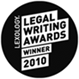 Lexology Legal Writing Awards Winner 2010 (Ken Dekker)